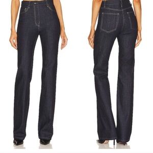 Nili Lotan Corette Boot-Cut Jeans. Size 8